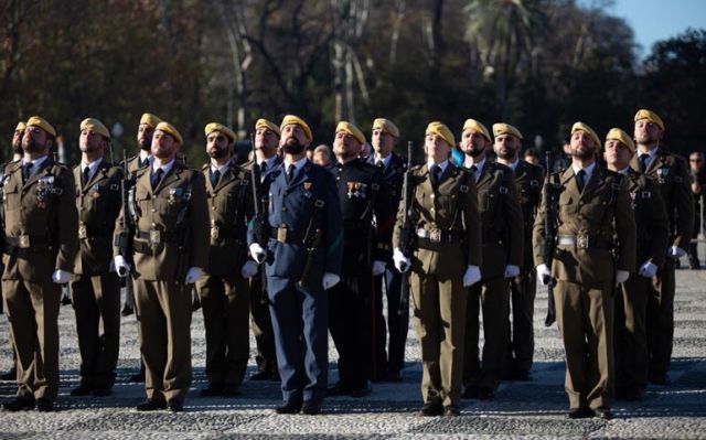 Valor y oración de los militares