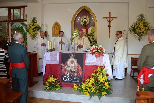 La Comandancia de la Guardia Civil de Tenerife celebra la festividad de su patrona, la Virgen del Pilar.