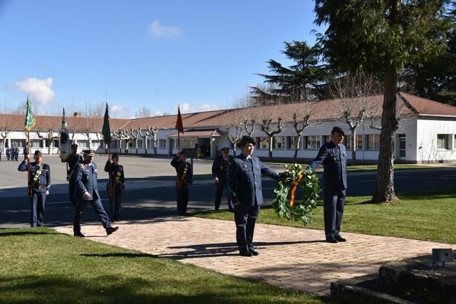 Acto de Exaltación de Virtudes en la Base Aérea de Matacán