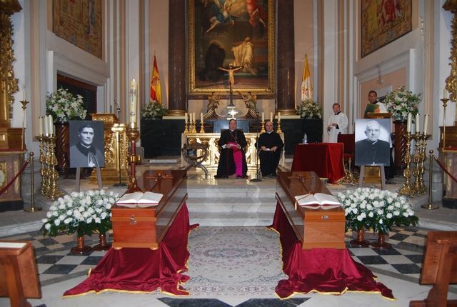 Celebración de San Juan de Capistrano, patrón de los capellanes militares en la Catedral de las Fuerzas Armadas