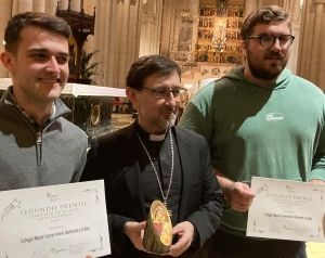 Entrega del Segundo Premio de Belenes Universitarios de Madrid al CMU Barberán y Collar del Ejército del Aire y del Espacio