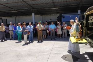 Los Veteranos de Automovilismo de Tenerife con San Cristóbal