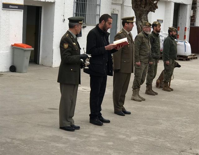 San Antón en el Centro Militar Canino de la Defensa