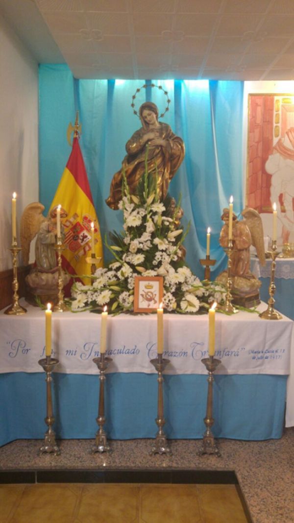 Triduo y Fiesta en Tenerife a la Inmaculada