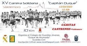 XV Carrera Solidaria “Capitán Duque” en Valdemoro a beneficio de Cáritas Castrense